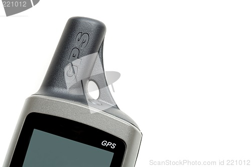 Image of handheld GPS unit