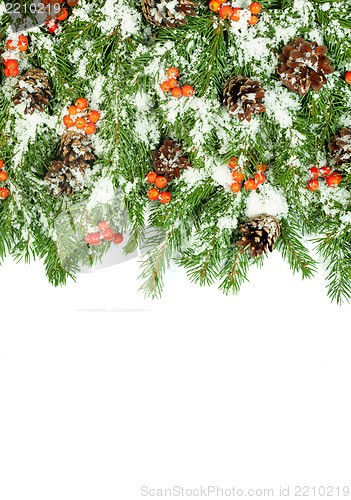 Image of Christmas background. Eve framework