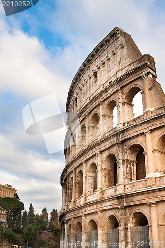 Image of Colosseum in Rome, Italy