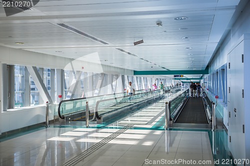 Image of Automatic Stairs at Dubai Metro Station