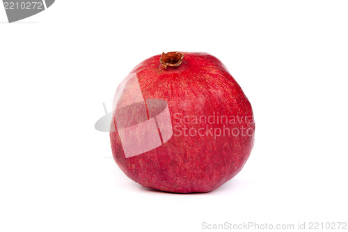 Image of Pomegranate isolated on white background