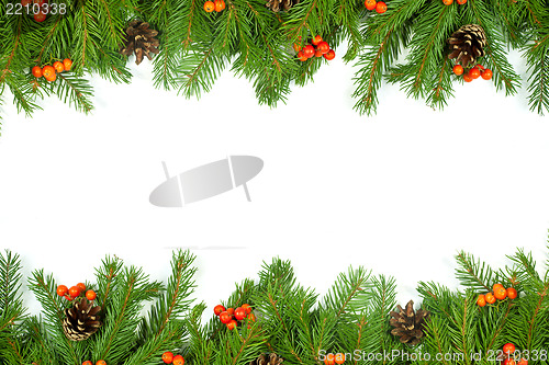 Image of Christmas background. Eve framework