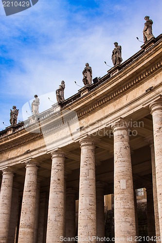 Image of St. Peter's Basilica in Vatican City in Rome, Italy.