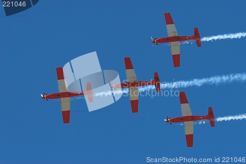 Image of flight formation