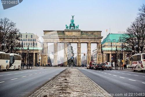 Image of Brandenburg Gate in Berlin - Germany