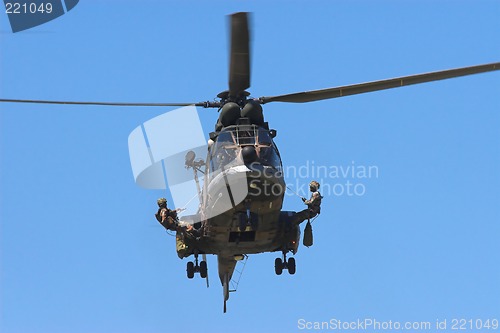 Image of fighter helicopter