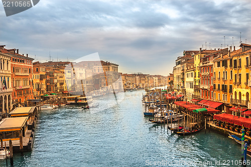 Image of Grand Canal in Venice, Italy