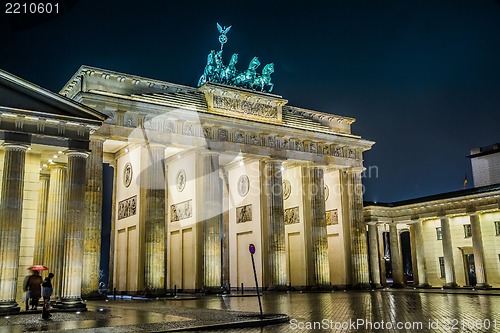 Image of Brandenburg Gate in Berlin - Germany