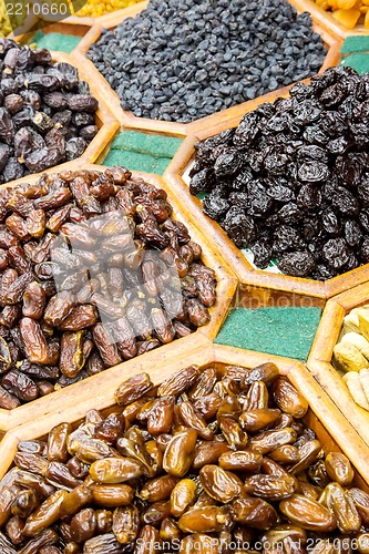 Image of Dried fruit and nuts mix in Dubai market