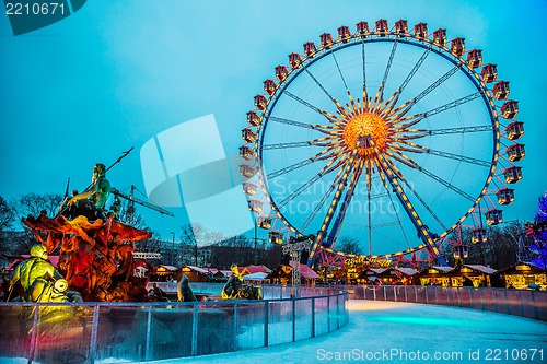 Image of Colorful Ferris Wheel