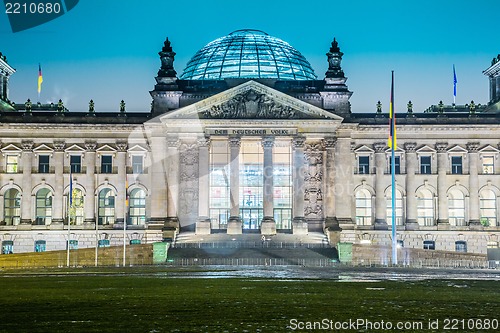 Image of Reichstag building in Berlin