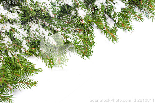 Image of Christmas background. Eve framework