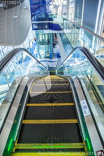 Image of Automatic Stairs at Dubai Metro Station