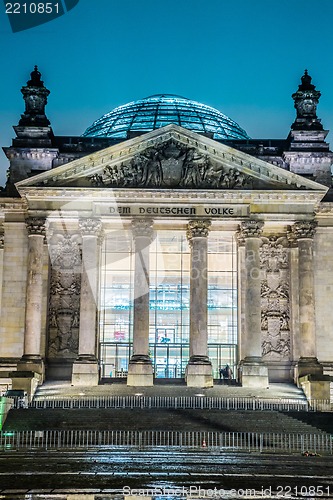 Image of Reichstag building in Berlin