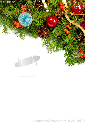 Image of Christmas background. Eve framework