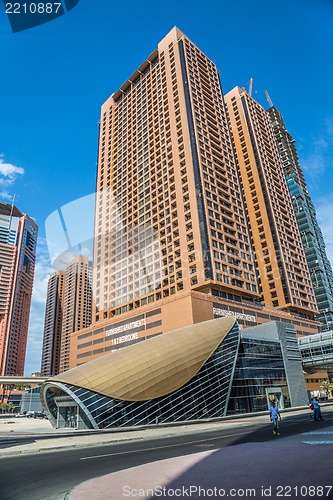 Image of Dubai Marina Metro Station, United Arab Emirates