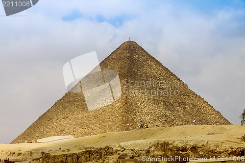Image of Sphinx and the Great Pyramid in the Egypt