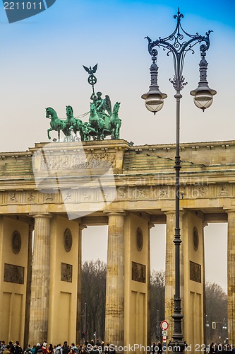 Image of Brandenburg Gate in Berlin - Germany