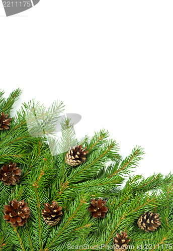 Image of Christmas background. Eve framework
