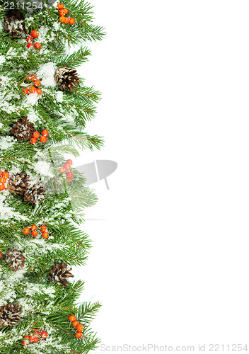 Image of Christmas background. Eve framework