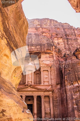 Image of Al Khazneh or The Treasury at Petra, Jordan