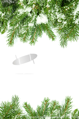 Image of Christmas background. Eve framework
