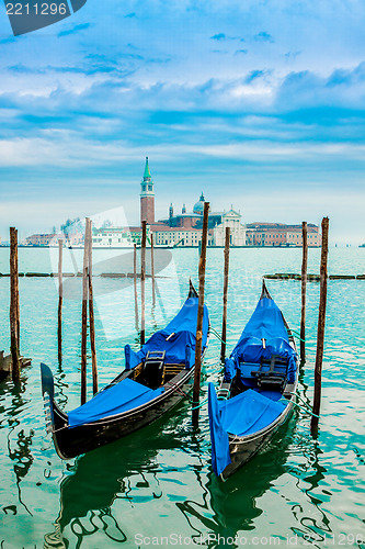 Image of Grand Canal in Venice, Italy. San Giorgio Maggiore. -