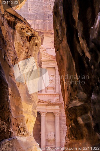 Image of Al Khazneh or The Treasury at Petra, Jordan