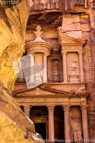 Image of Al Khazneh or The Treasury at Petra, Jordan