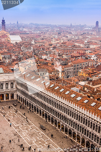 Image of Venice from the air 