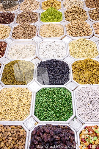 Image of Dried fruit and nuts mix in Dubai market