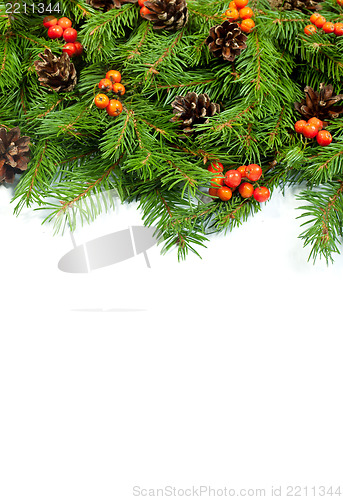 Image of Christmas background. Eve framework