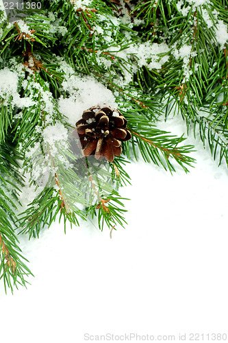 Image of Christmas background. Eve framework