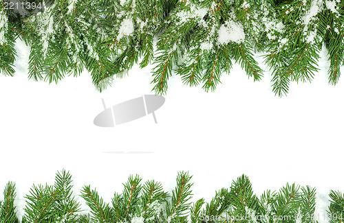 Image of Christmas background. Eve framework