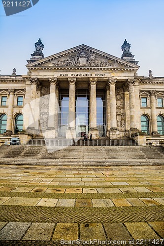 Image of Reichstag building in Berlin