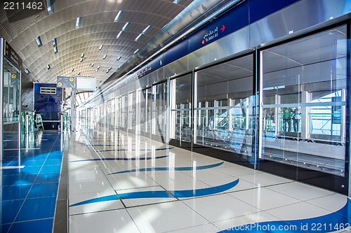 Image of Dubai Metro Terminal in Dubai, United Arab Emirates.