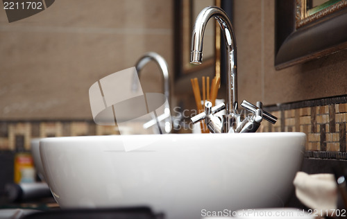 Image of Sink with taps