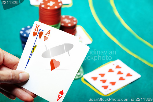 Image of Poker in casino