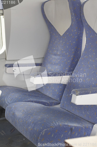 Image of passenger seats inside an airplane