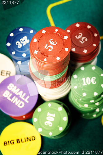 Image of Poker chips