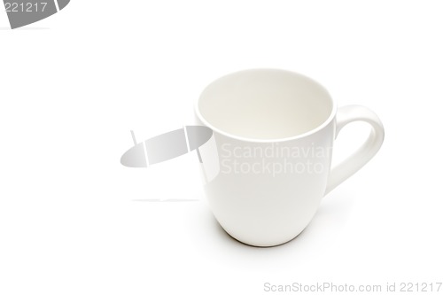 Image of coffee cup white isolated