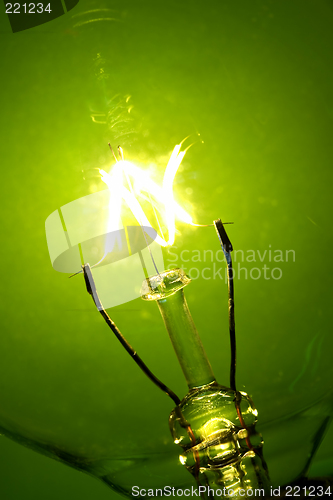 Image of  light bulb glow