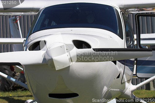 Image of prop plane