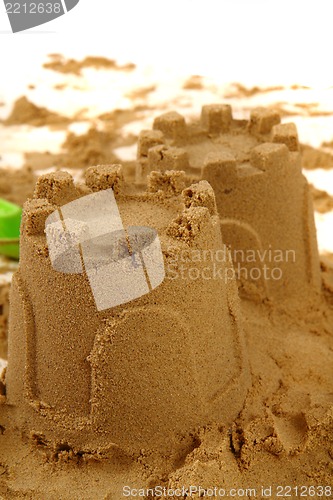 Image of tower from the sand 