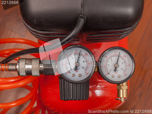 Image of Air compressor manometer