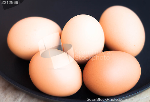 Image of Egg group in a black tray