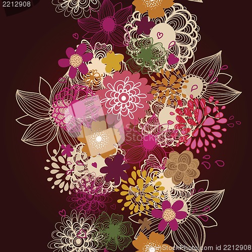 Image of Vintage romantic background