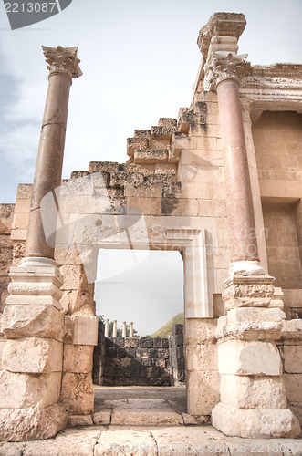 Image of Ancient ruins in Israel travel