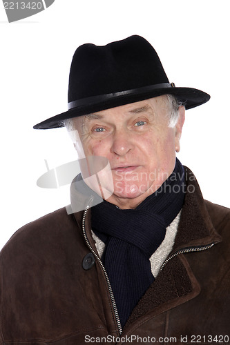 Image of Fashionable male pensioner