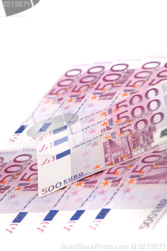 Image of Array of Euro notes